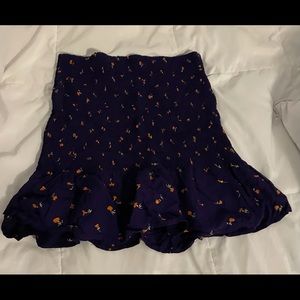 Urban outfitters floral skirt